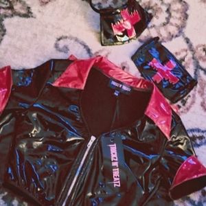 Dolls kill pleather Goth nurse costume/lingerie